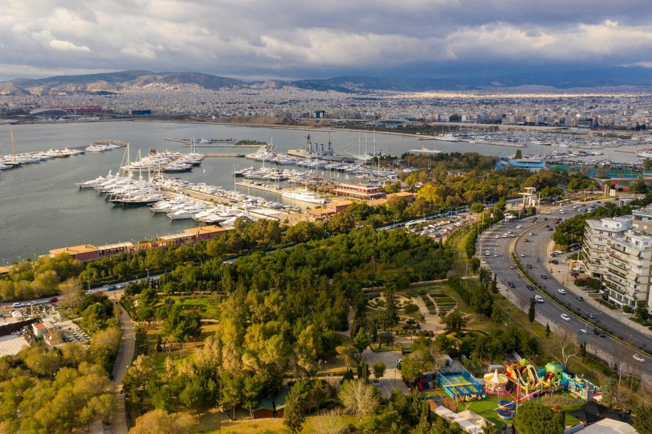 Athensblues Paleo Faliro Flisvos Marina 1 Bedroom Flat Dış mekan fotoğraf